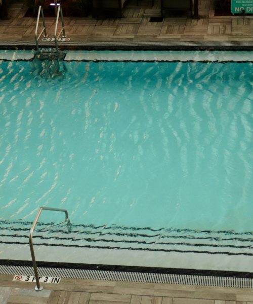Relax and unwind in our luxurious outdoor swimming pool.